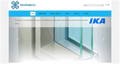Desktop Screenshot of kamatrade.com